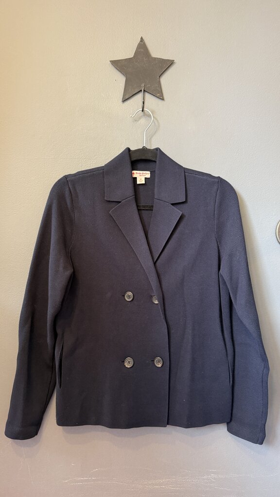 Knit Double Breasted Jacket
