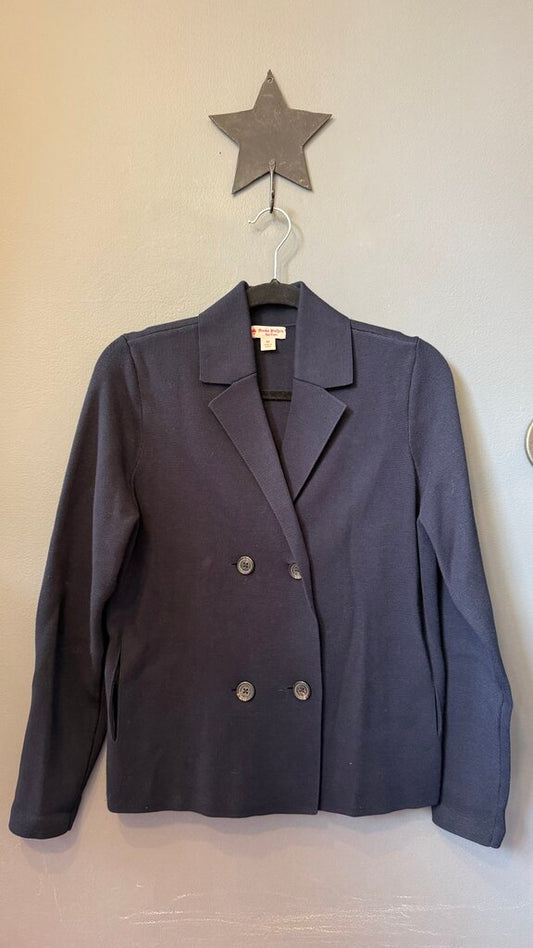 Knit Double Breasted Jacket