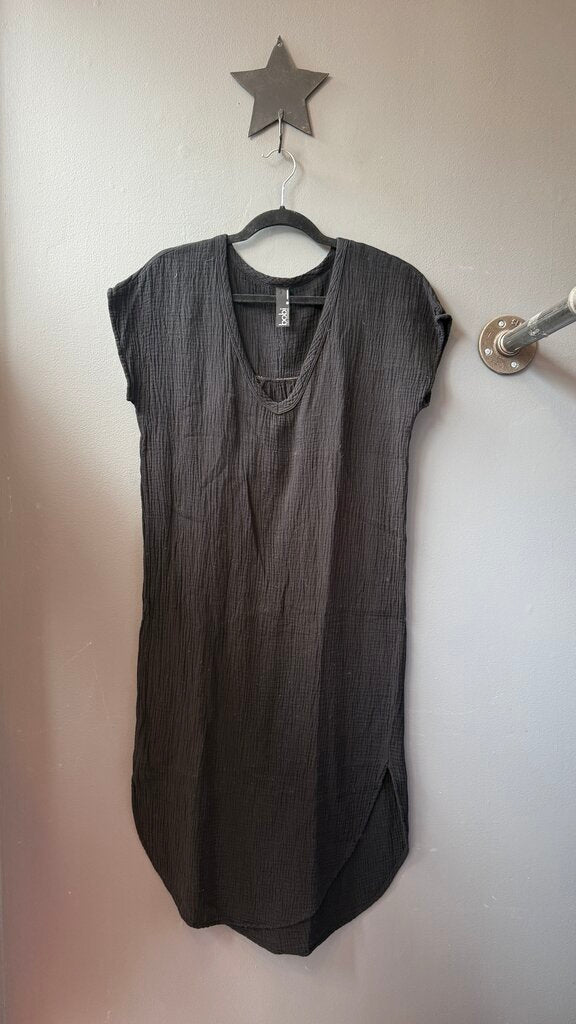 Cotton Gauze Midi Dress