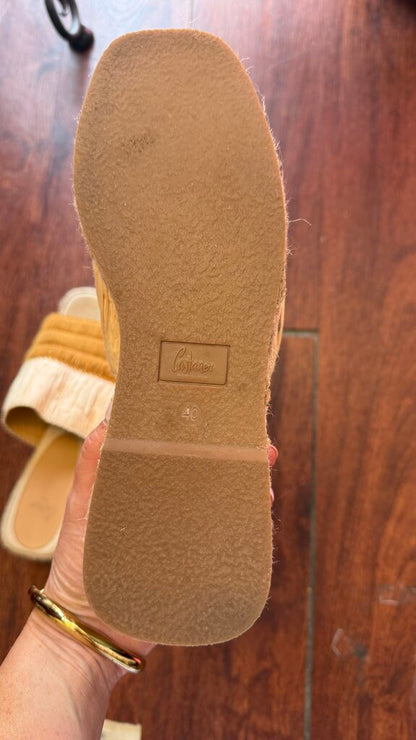 Raffia Espadrille Wedges