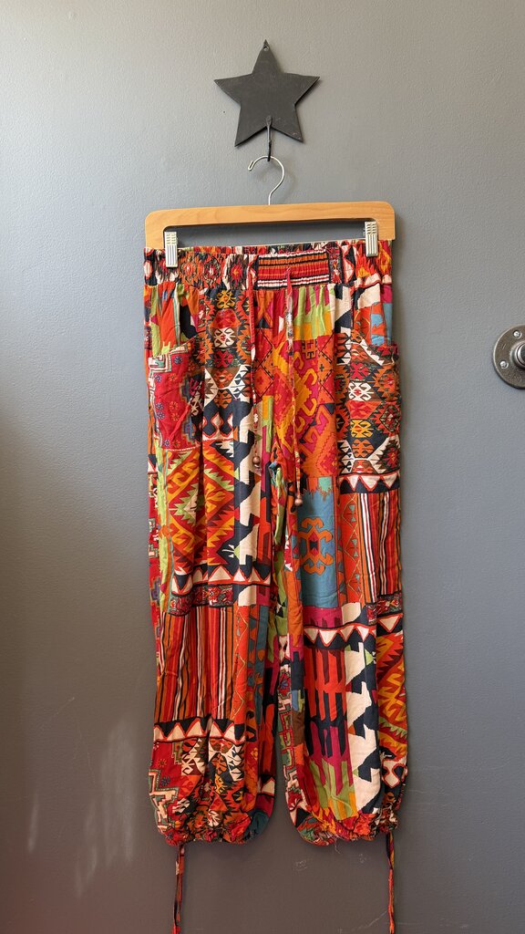 Printed Loose Jogger Pants