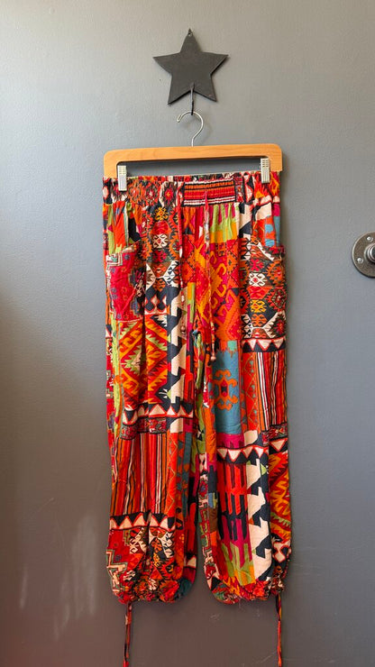 Printed Loose Jogger Pants