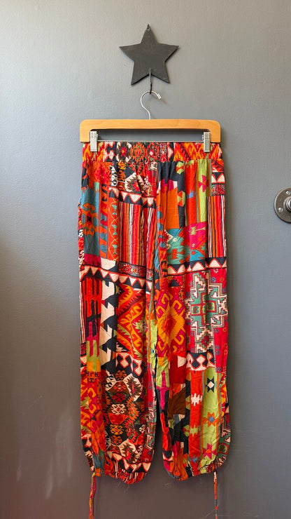 Printed Loose Jogger Pants