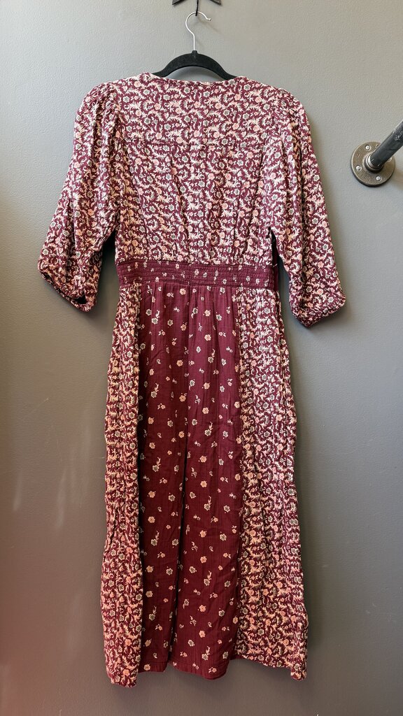 Floral Gauze Midi Dress