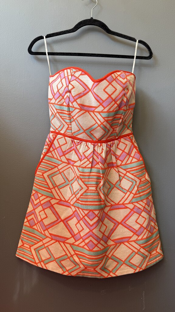Tapestry Tie Back Dress