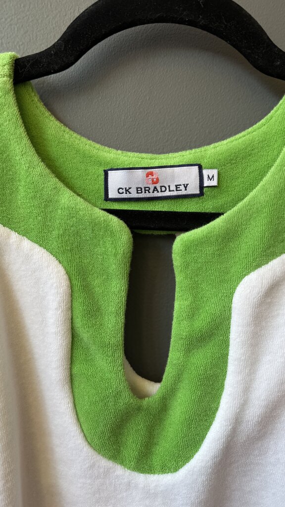Terry Cloth U Notch Dress