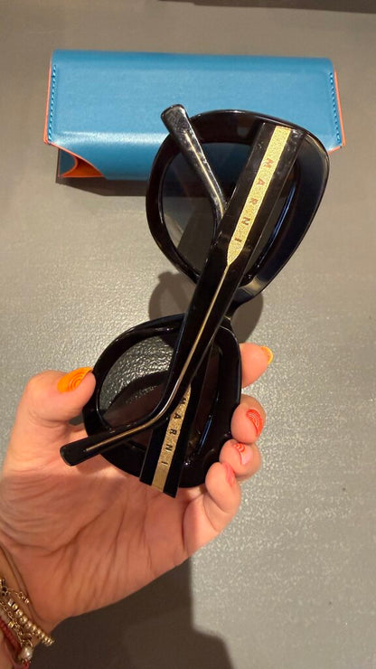 NVT55 Large Cateye Sunglasses