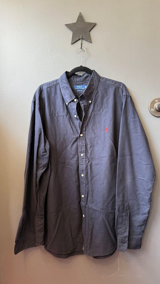 Classic Fit Oxford Button Up Shirt