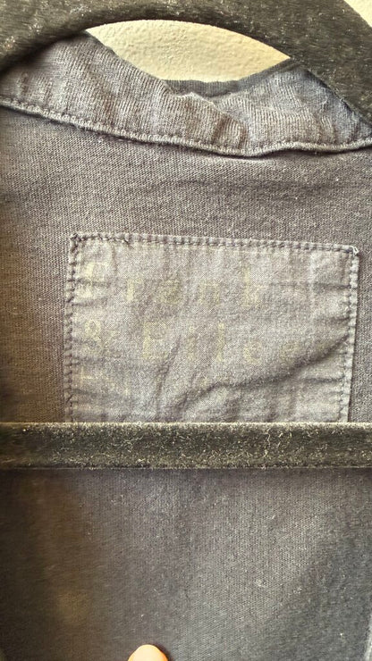 Tee Lab Raw Hem Polo TShirt Dress