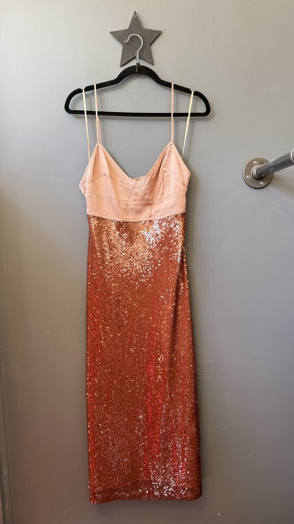 Sequin Midi Dress