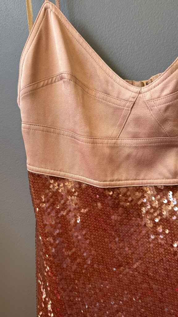 Sequin Midi Dress