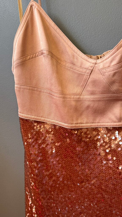Sequin Midi Dress