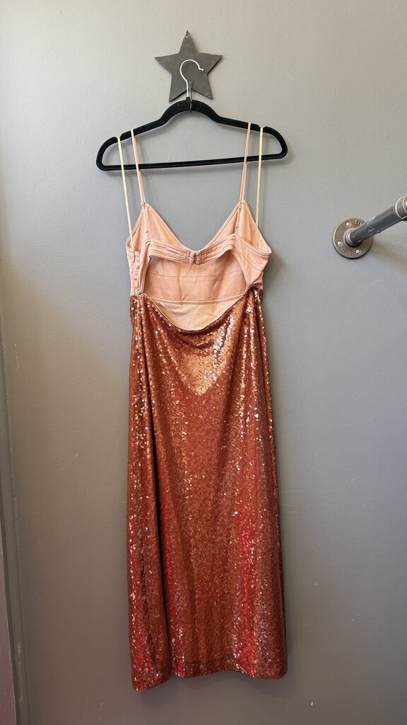 Sequin Midi Dress