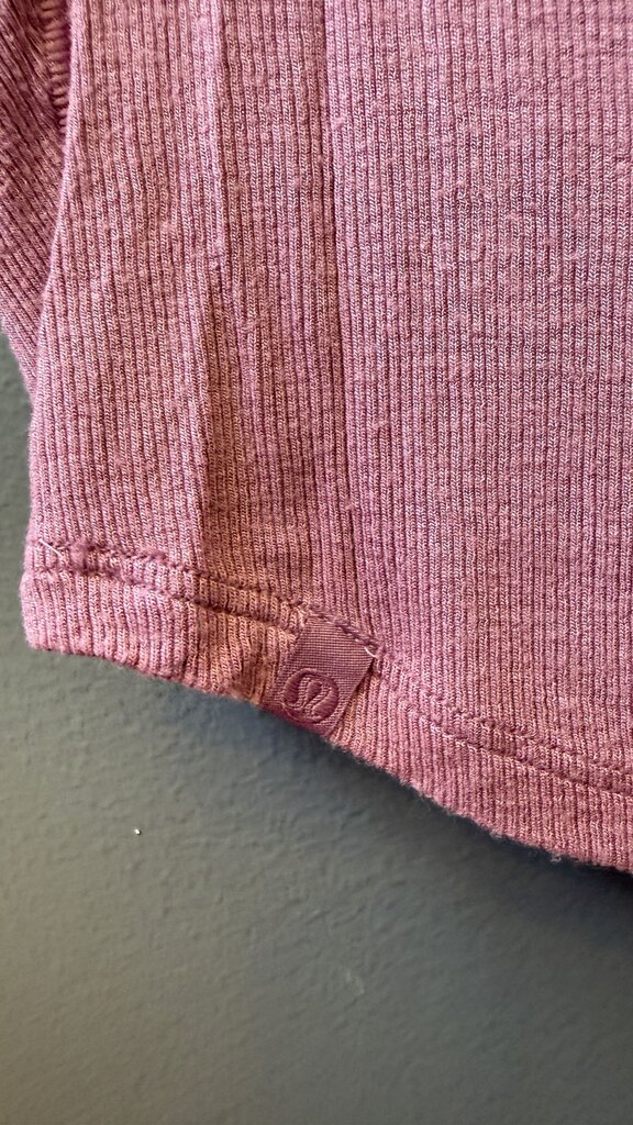 Knit Ribbed Crop TShirt