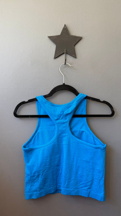 Crop Ebb to Street Ribbed Bra Tank