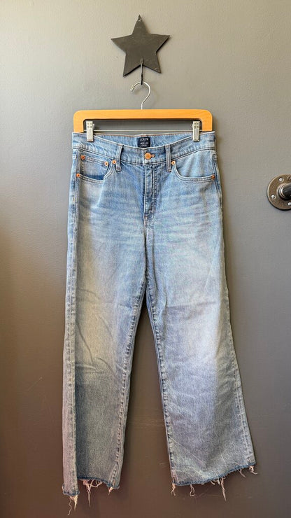 Wide Leg Crop Jeans