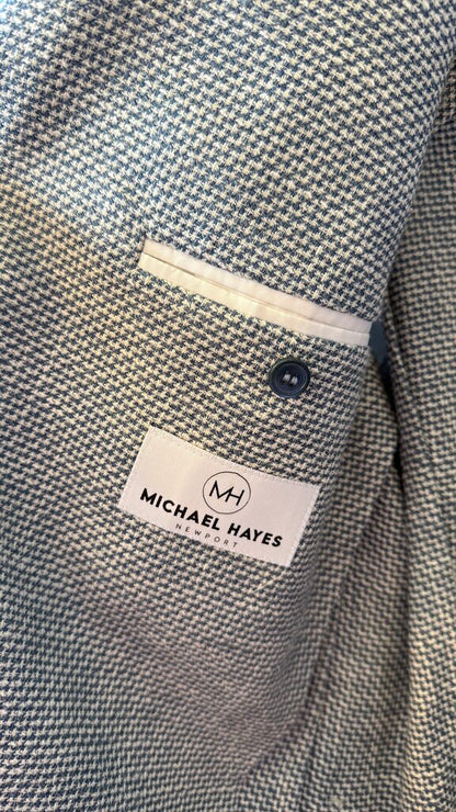 Woven Check Unlined Sport Coat