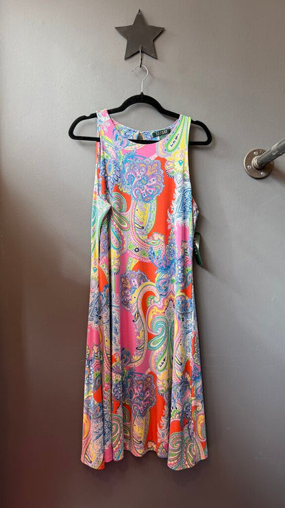 Jersey Paisley Aline Dress