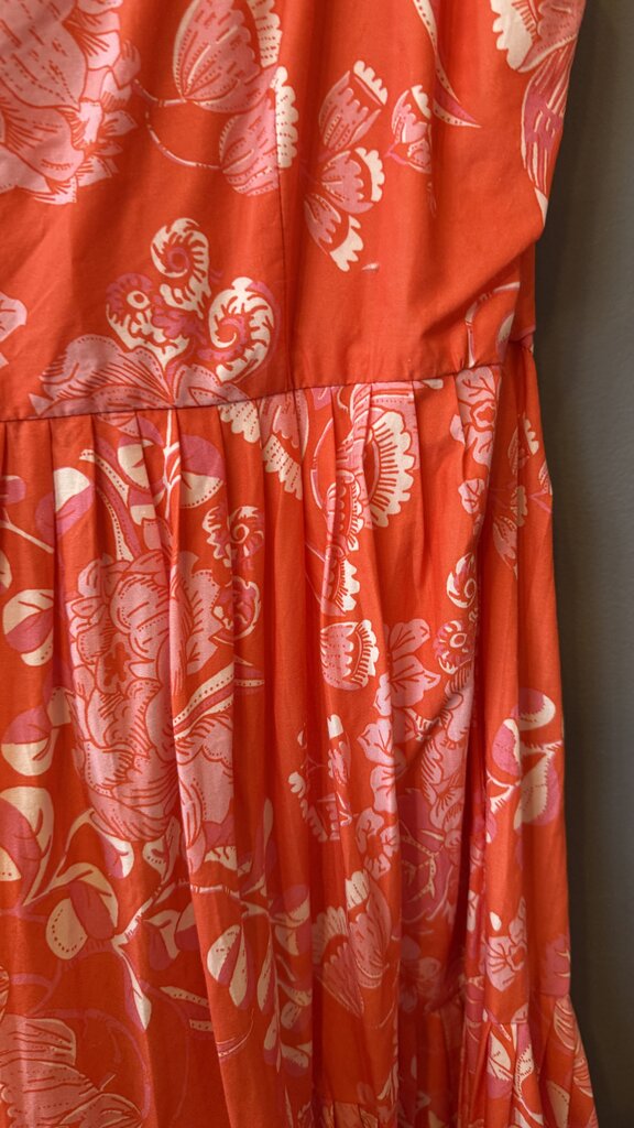 Floral Tiered Midi Dress