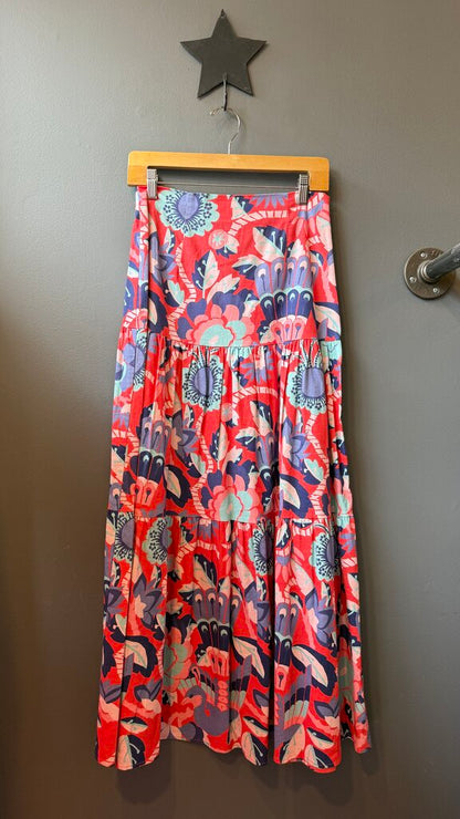 Samana Tiered Maxi Skirt
