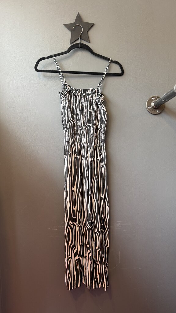 Smocked Midi Dress