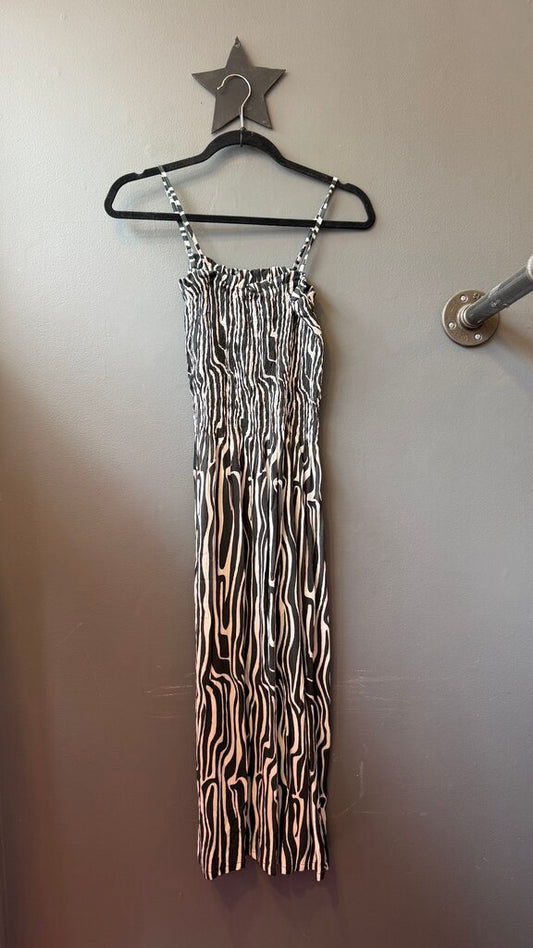 Smocked Midi Dress