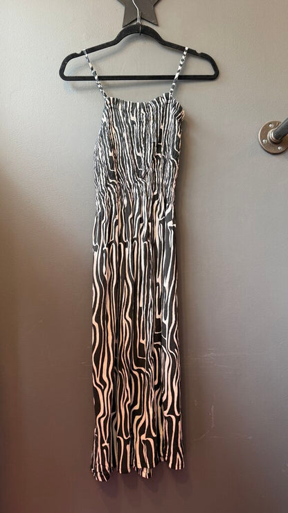 Smocked Midi Dress