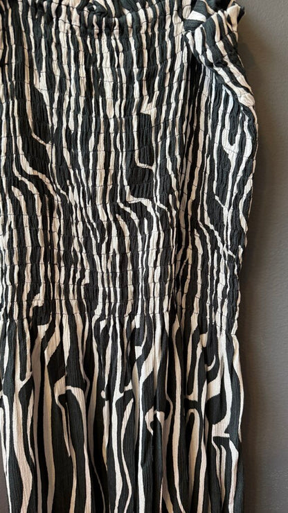 Smocked Midi Dress