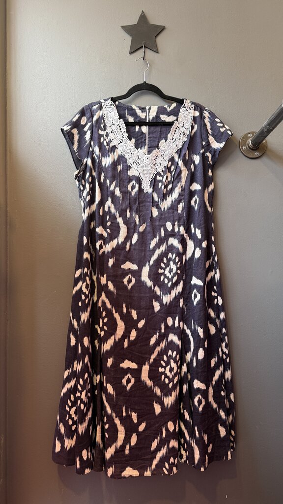 Ikat Midi Dress