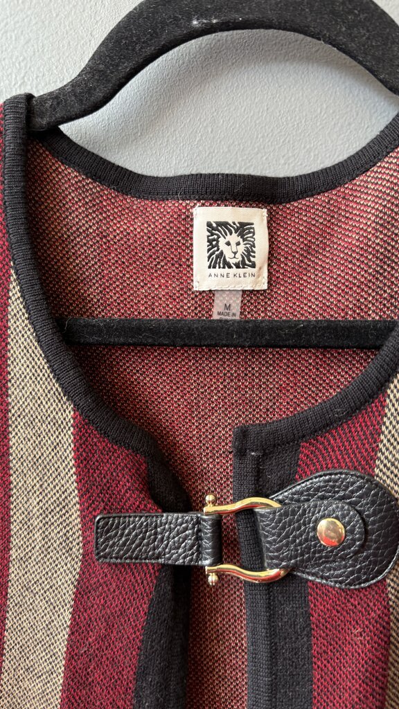 Plaid Sweater Jacket