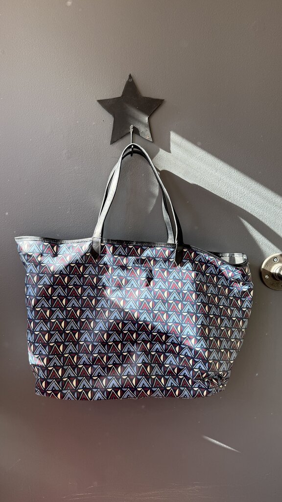 Coated Canvas Tote Bag