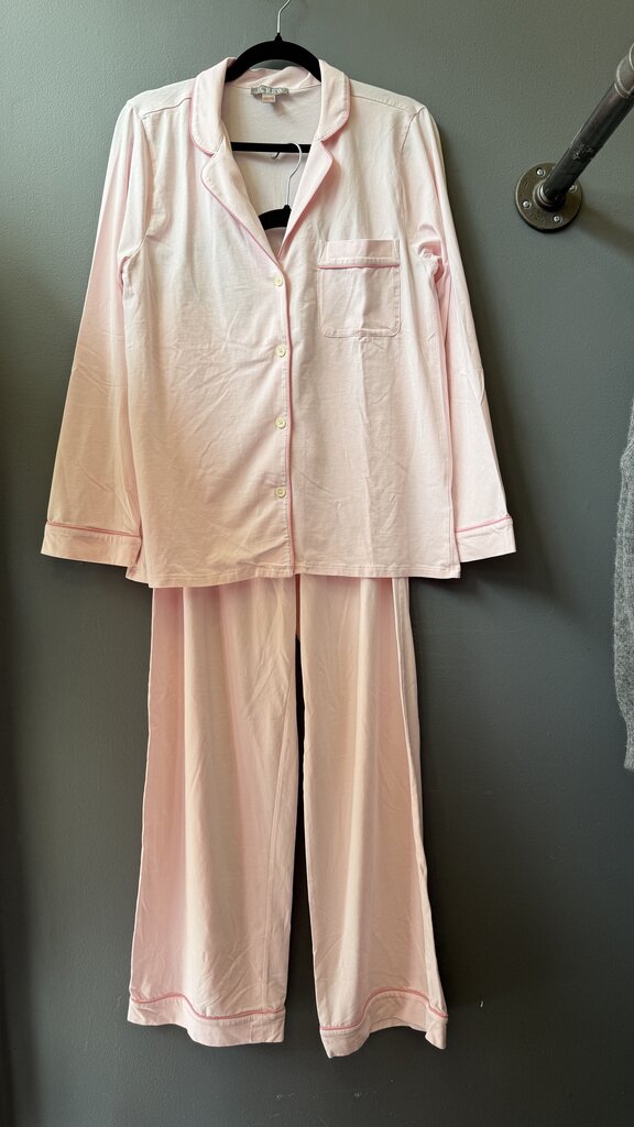 Set Dreamy Pipe Trim Long PJ Set