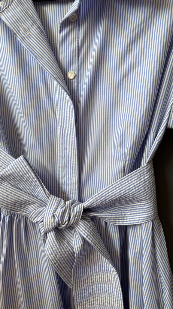 Stripe Midi Shirtdress