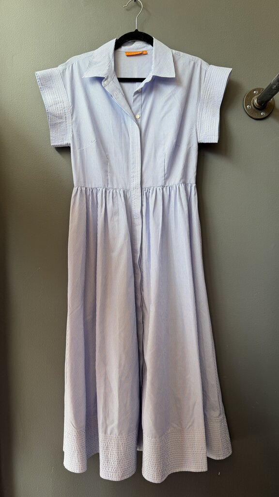 Stripe Midi Shirtdress