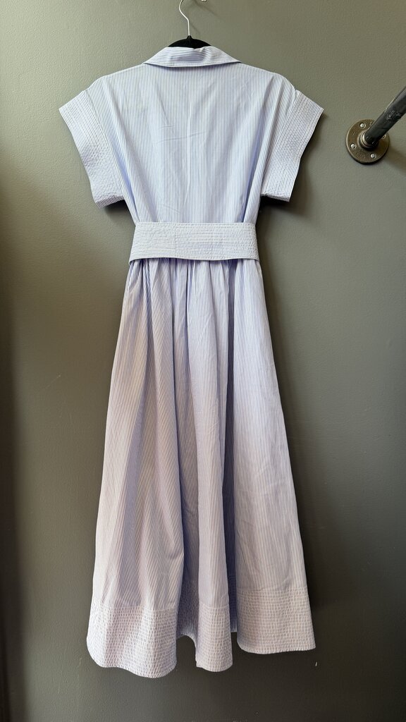 Stripe Midi Shirtdress