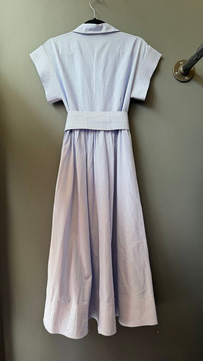 Stripe Midi Shirtdress