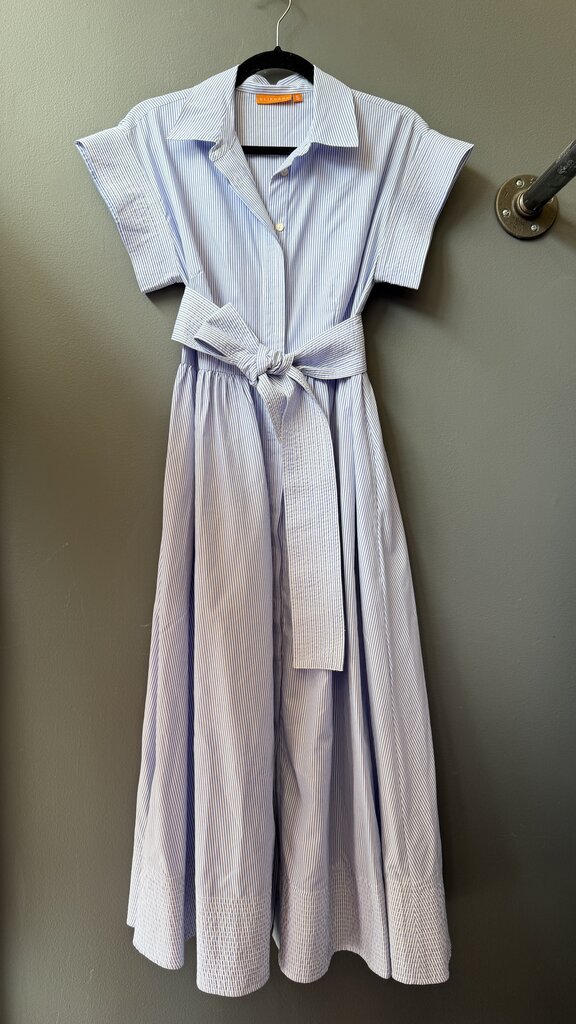 Stripe Midi Shirtdress