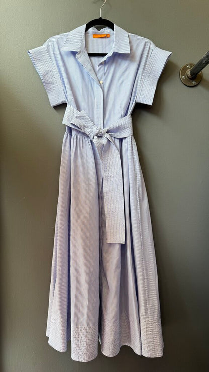 Stripe Midi Shirtdress