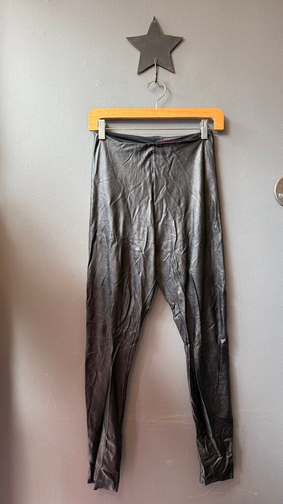 Control Faux Leather Leggings
