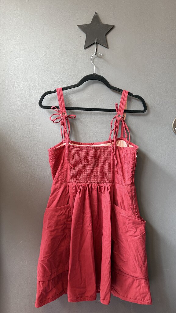Reversible Cotton Mini Dress