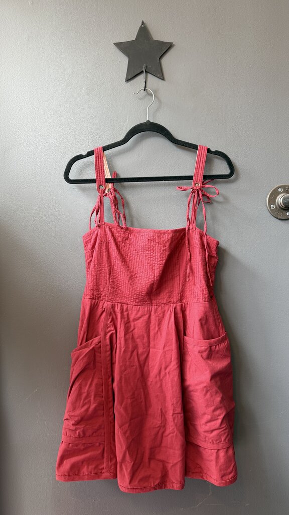 Reversible Cotton Mini Dress