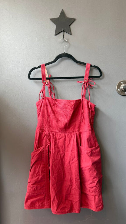 Reversible Cotton Mini Dress