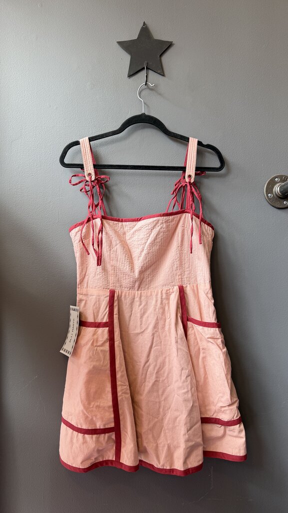 Reversible Cotton Mini Dress