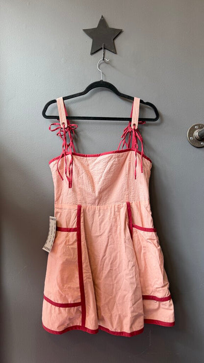 Reversible Cotton Mini Dress