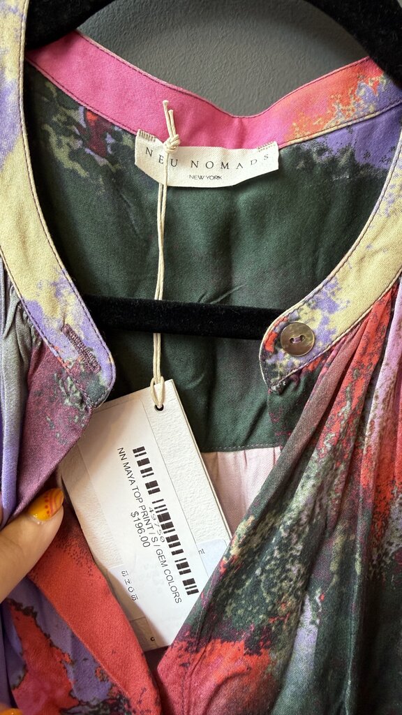 Maya Multi Colored Loose Top