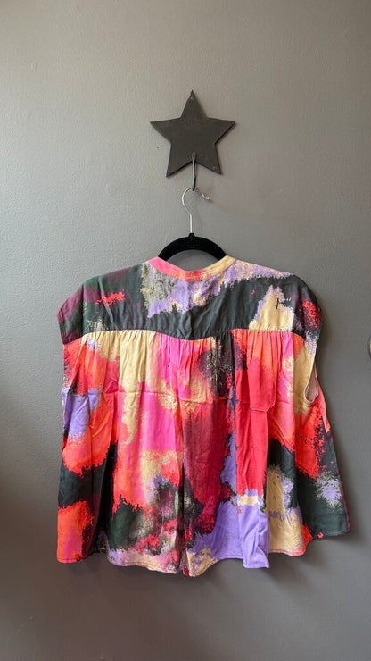 Maya Multi Colored Loose Top