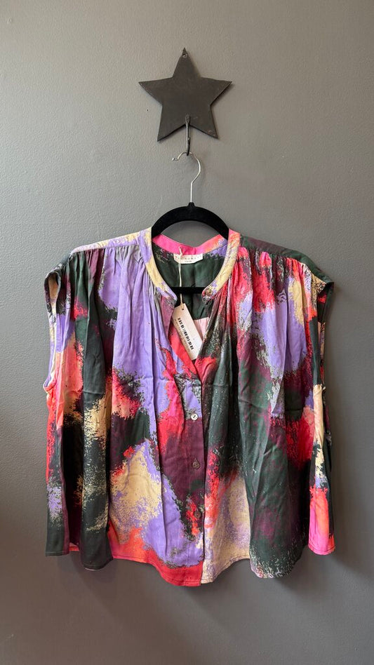 Maya Multi Colored Loose Top