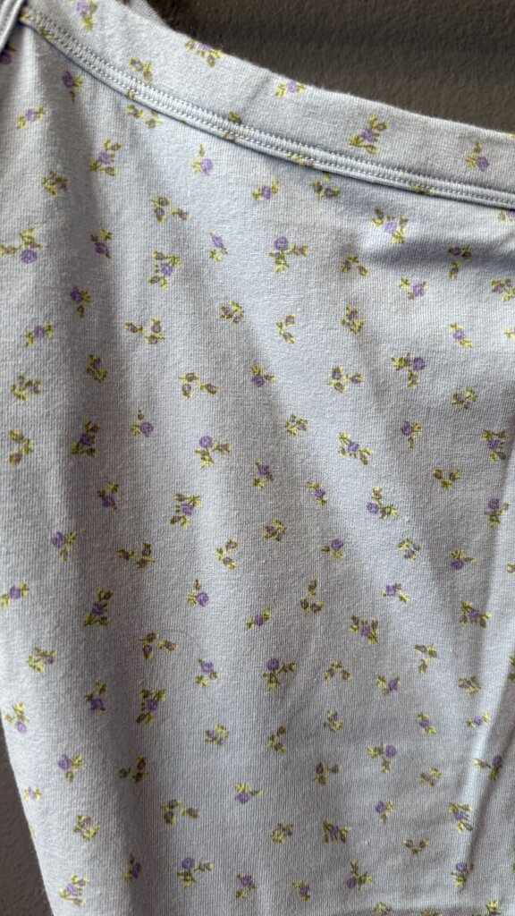 Ditsy Floral Cotton Bodysuit