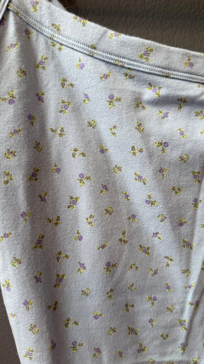 Ditsy Floral Cotton Bodysuit