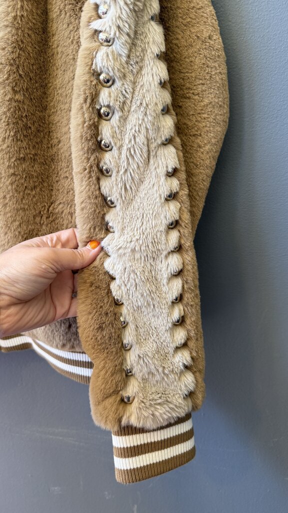 Faux Fur Bomber Jacket